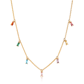 PRINCESS-BAGUETTE-NECKLACE - Sif Jacobs