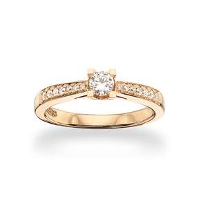 Kleopatra Queen ring rødguld