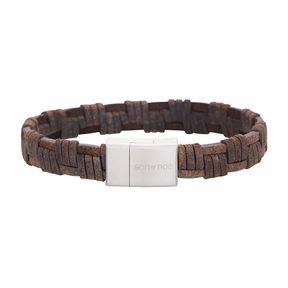 Son armbånd mørk brun